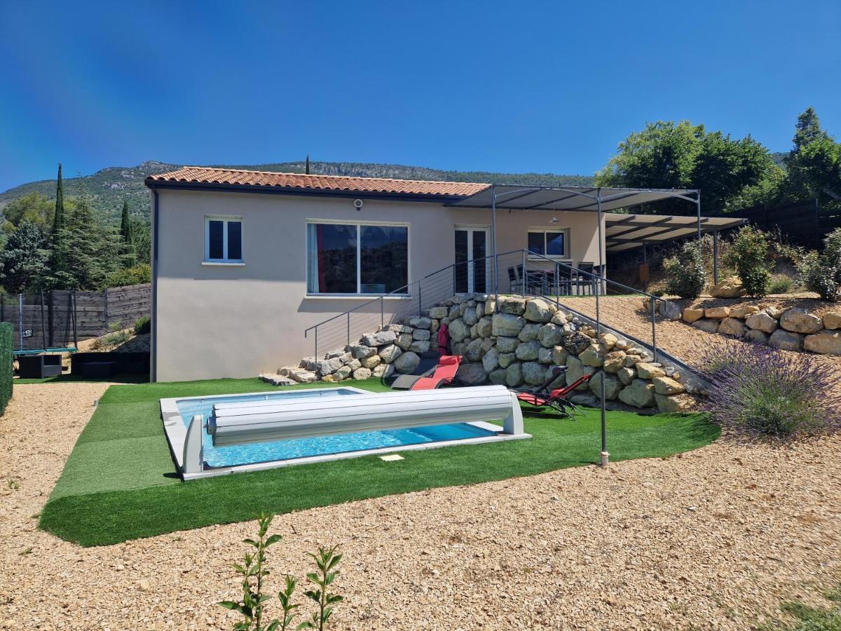Les Villas Dorées - Villa Soleil face au Mont Ventoux Plaisians Esterno foto