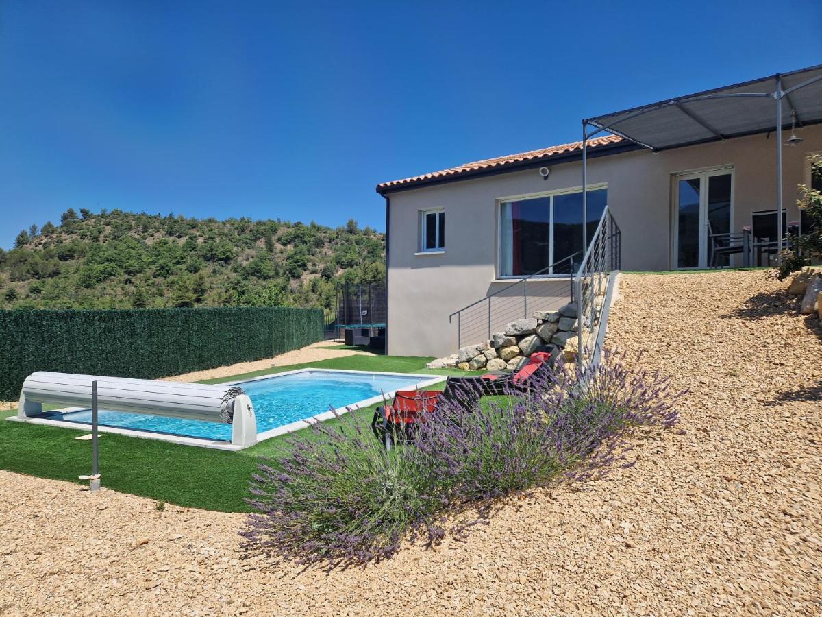 Les Villas Dorées - Villa Soleil face au Mont Ventoux Plaisians Esterno foto
